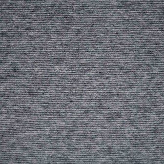 Jersey - Soft mini stripes grijs