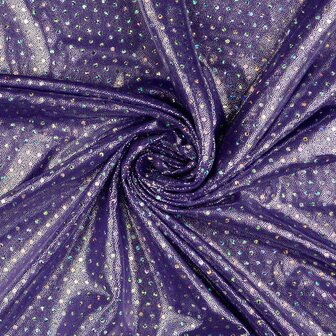 Carnaval - Jersey dots purple