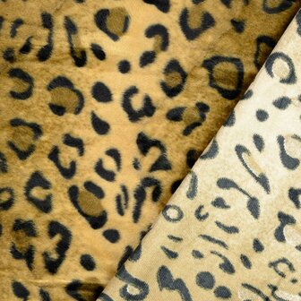 Carnaval - Pels luipaard bruin