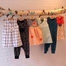 compagnie m patroon pattern baby lila dress stoffen patronen kopen online