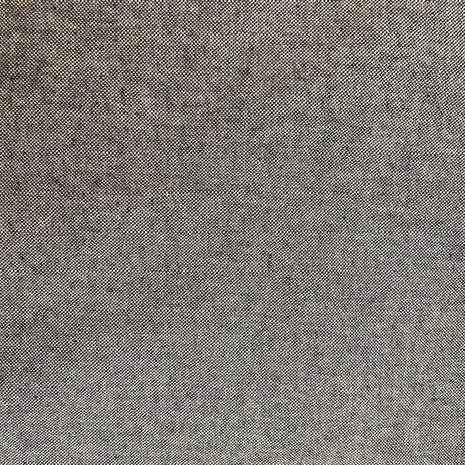 Gerecycleerd canvas - Zwart chambray