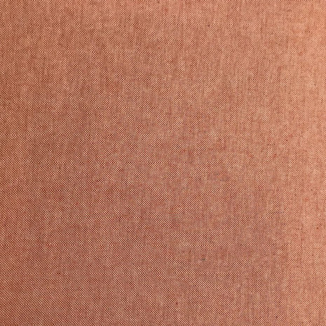 Coupon 95 / Gerecycleerd canvas - Oranje chambray