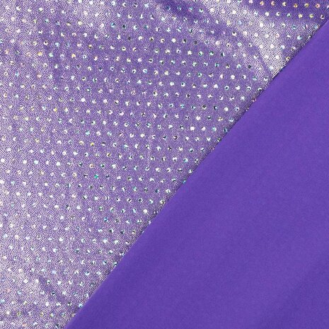 Carnaval - Jersey dots purple