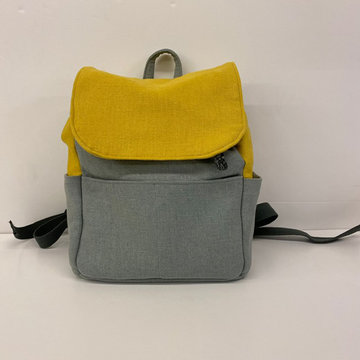 Stoffenpakket - Jack backpack yellow