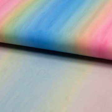 Tule - Pastel Regenboogkleuren