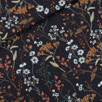 Coupon 150 / Viscose rayon - Playtime Dried flowers