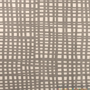 Canvas - Kruisende streep grijs