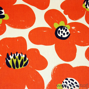 Grote oranje bloemen - Wild van Stof | Stoffenwebshop | Grootste ... Grote oranje bloemen - Wild van Stof | Stoffenwebshop | Grootste ...
