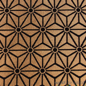 Geometrische sterren goud-zwart - Wild van Stof | Stoffenwebshop ... Geometrische sterren goud-zwart - Wild van Stof | Stoffenwebshop ...