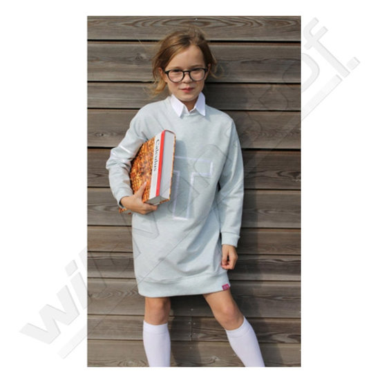 Abacadabra - Sweatjurk en kraagje 193-3