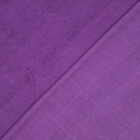 Badstof stretch - Paars 632-2
