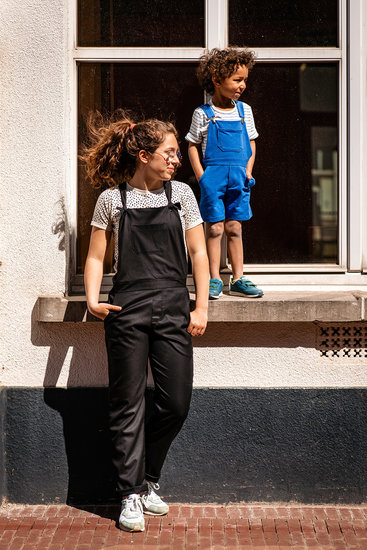 Bamboo broekstof - Zwart-3