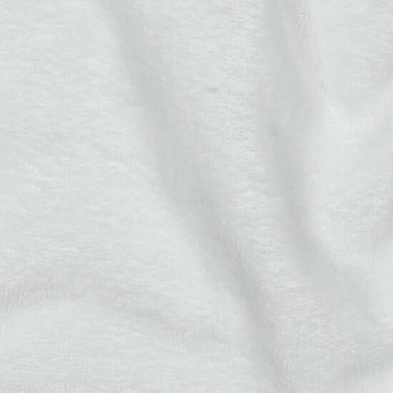 Bamboobadstof velvet - Wit 50-2