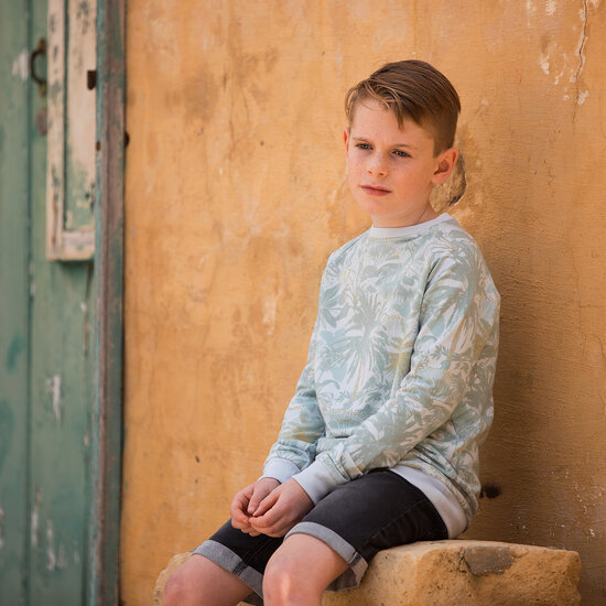 Boordstof - Playtime Country air blue-2