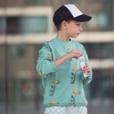 Boordstof - Playtime granite green-4