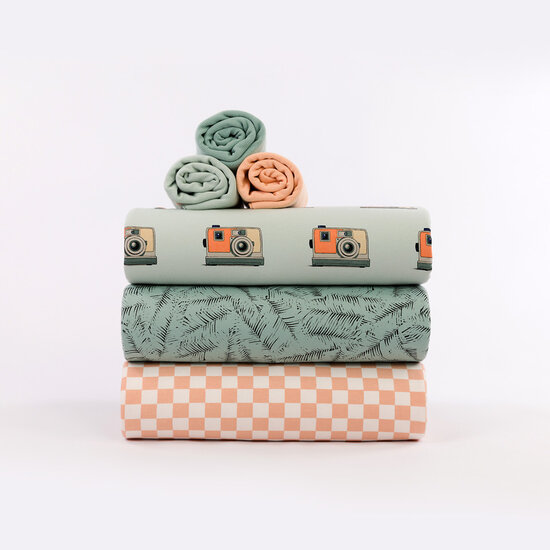 Boordstof - Playtime light misty green-2