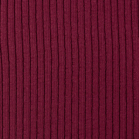 Boordstof - Rib donkerfuchsia 639-2