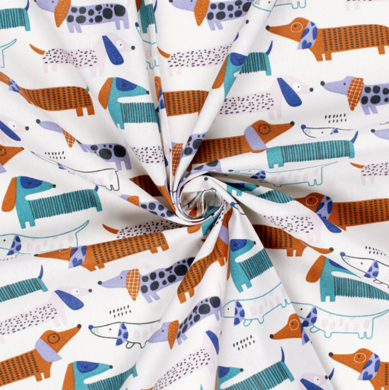 Canvas - Geprinte mix hond-2