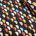 Canvas - Halve bulten op zwart-2