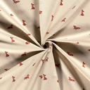 Canvas - Mini vos op beige-2