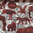 Canvas - Mix and match dieren op bladen-3