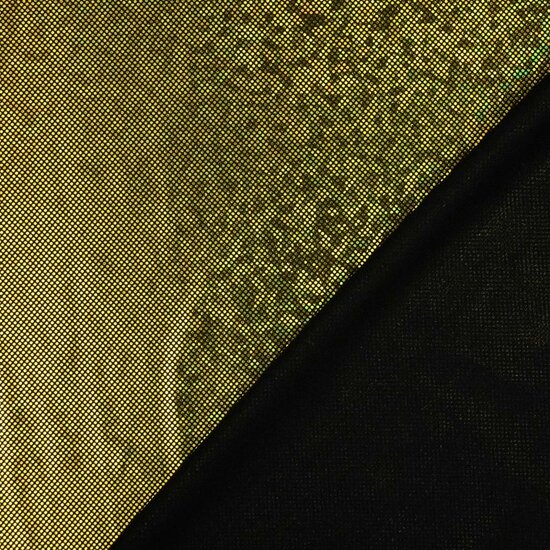 Carnaval - Jersey flakes goud-2