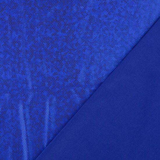 Carnaval - Jersey flakes koningsblauw-3