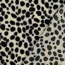 Carnaval - Pels dalmatier wit zwart-2