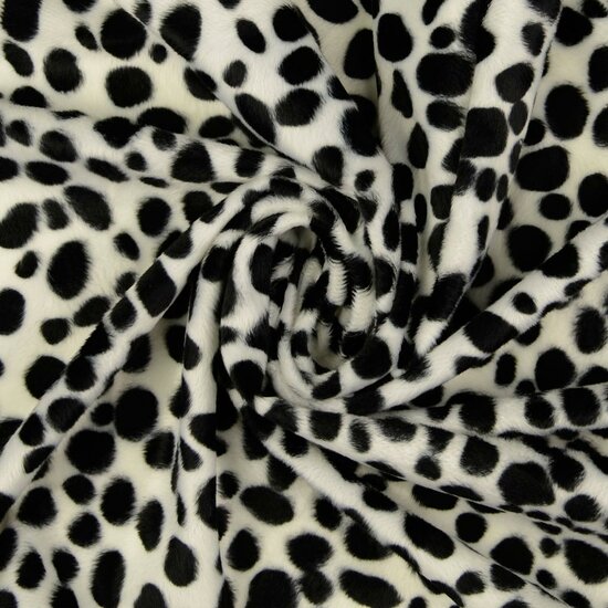 Carnaval - Pels dalmatier wit zwart-3