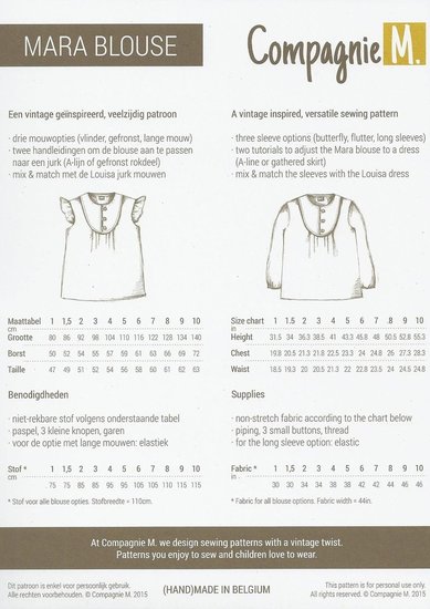 Compagnie M - Mara blouse 1-10j-2