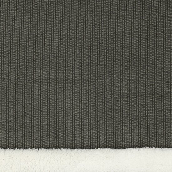 Corduroy doubleface - Khakigroen-2