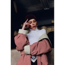 Corduroy doubleface - Khakigroen-3