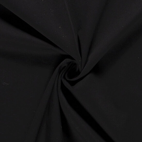 Coupon 130 / Stretchgabardine - Gust zwart-2