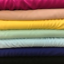 Crepe - mat glanzend koningsblauw-3