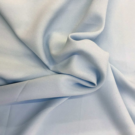 Crepe - Mat Glanzend lichtblauw-2