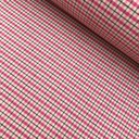 Damesstof - Carreaux fuchsia beige comme ca-2