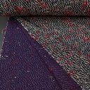 Damesstof - Rood beige met knopjes-2