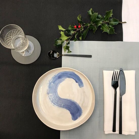 Double gauze 280 cm - Wit-3