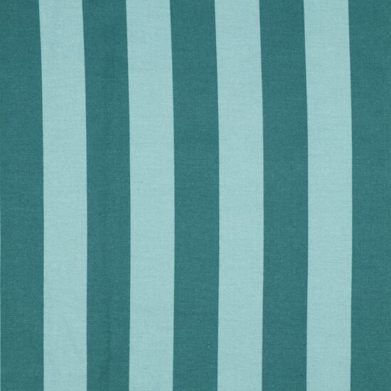 Flanel - Strepen petrol munt-2