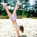 French terry - Eva Mouton stripes blue-2