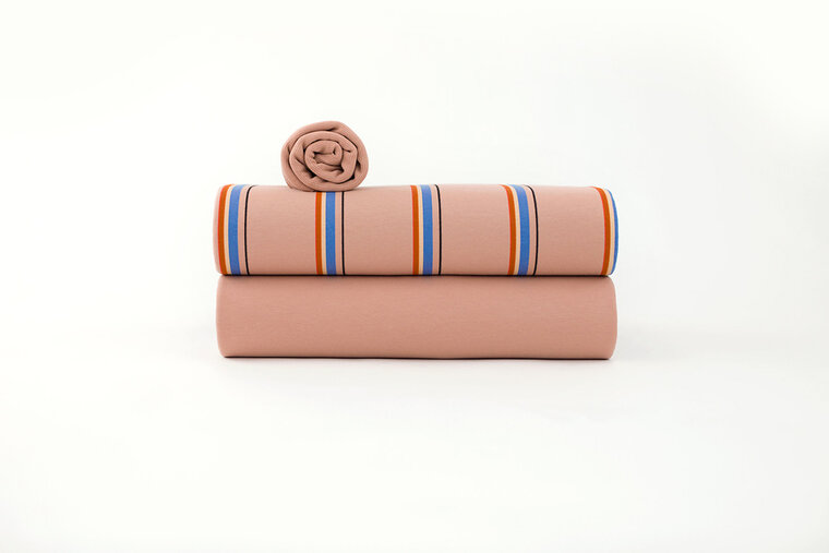 French terry - Playtime Café au lait-3