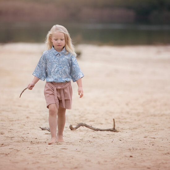 French terry - Playtime Café au lait-4