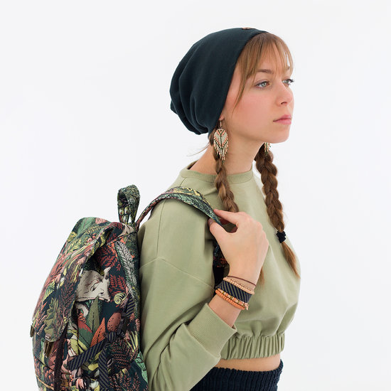 French terry - Playtime Tea green-2