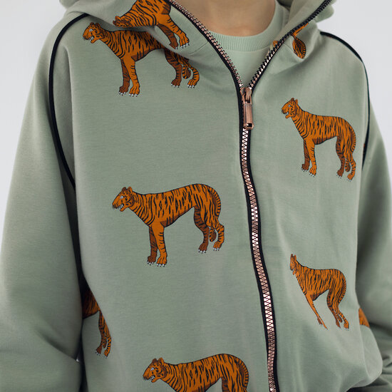 French terry - Playtime Tigers-2