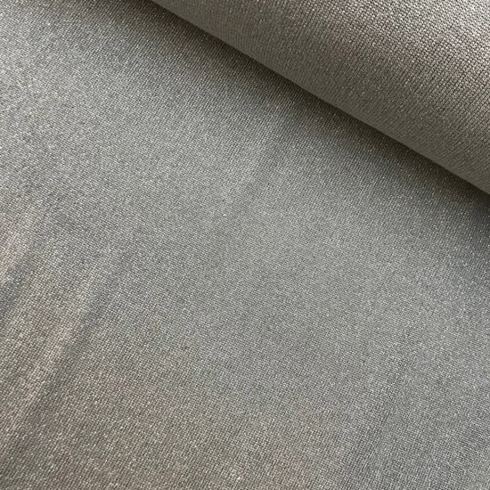 Gebreid - Grijsblauw met zilver-2