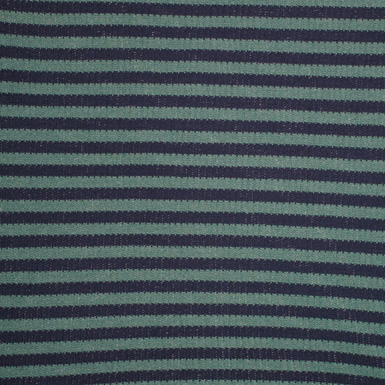 Gebreid - Strepen groen blauw fibremood-2