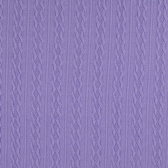 Gebreid - Vlechten lila-3