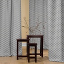 Geometrische sterren zilver-zwart-4