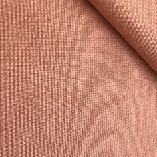 Gerecycleerd canvas - Oranje chambray-3