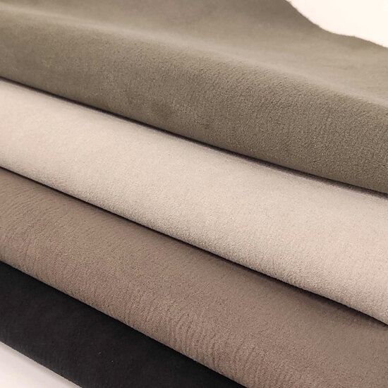 Imitatie nubuck - zwart 600-2